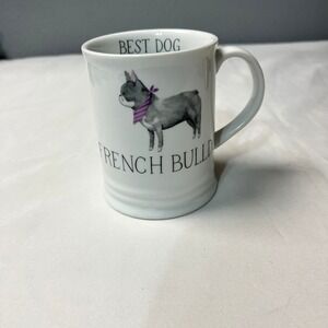 Fringe Studio Best Dog French Bulldog 3.5"x4.25" Coffee Mug Tea Cup Novelty Gift